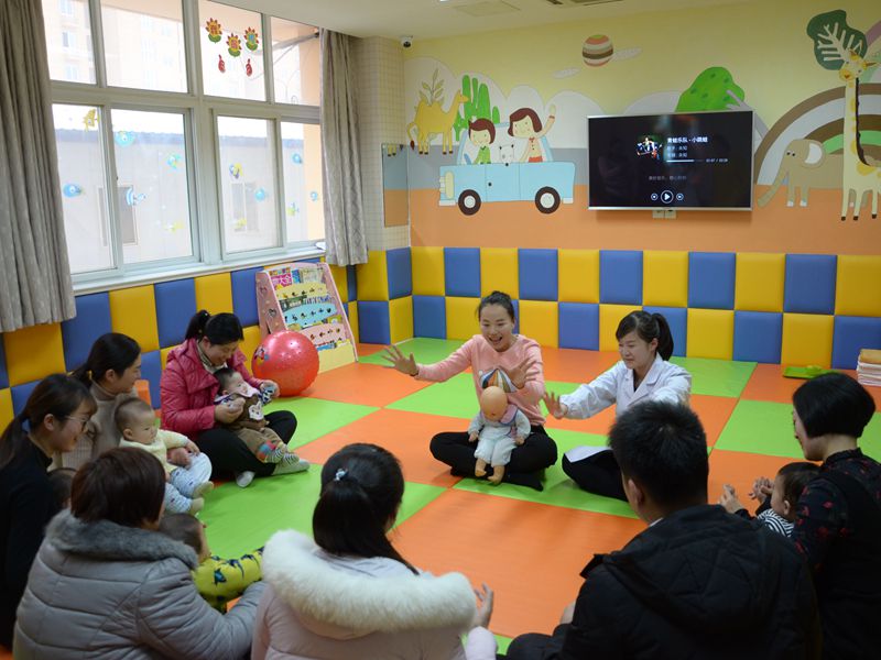 界首市妇幼保健院亲子课堂开课啦